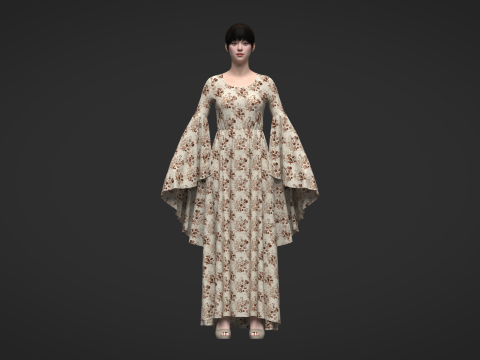 Elf Dress Modello 3D