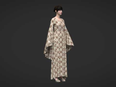 Elf Dress Modello 3D