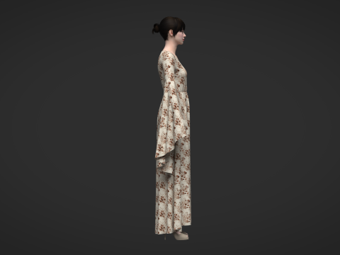 Elf Dress Modello 3D