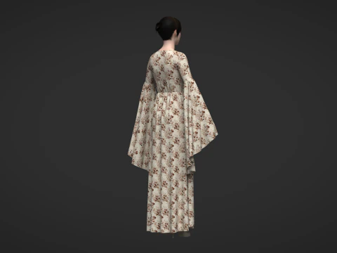 Elf Dress 3D Model