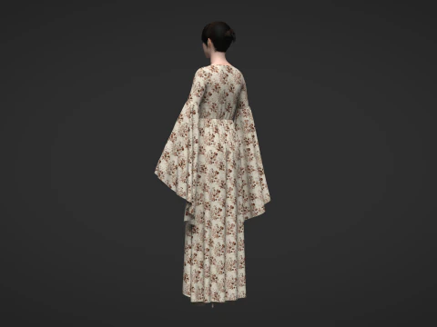 Elf Dress 3D Model