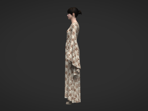 Elf Dress Modello 3D