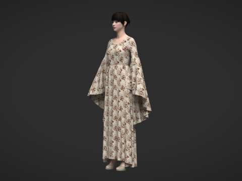 Elf Dress Modello 3D