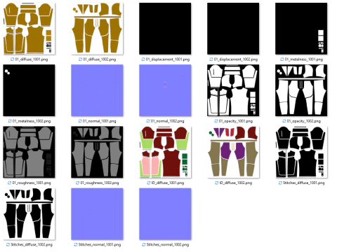 Mens Tracksuit 3D Model
