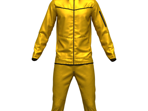 Mens Tracksuit 3D 模型