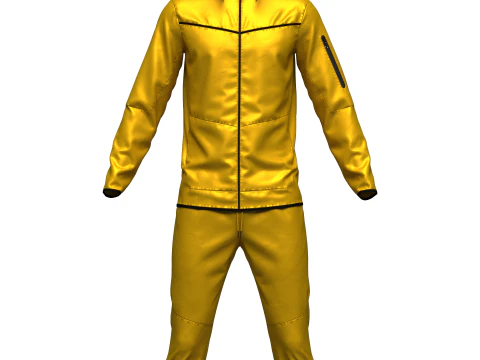 Mens Tracksuit 3D Model