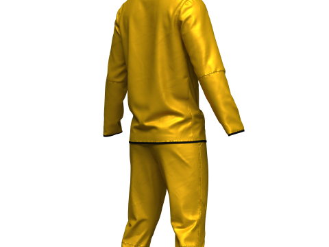 Mens Tracksuit 3D 模型