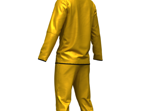 Mens Tracksuit 3D 模型