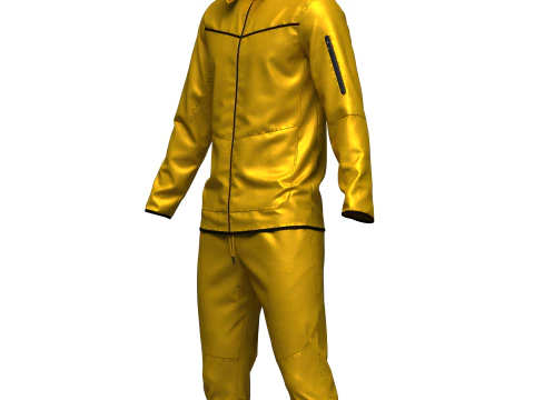 Mens Tracksuit 3D Model