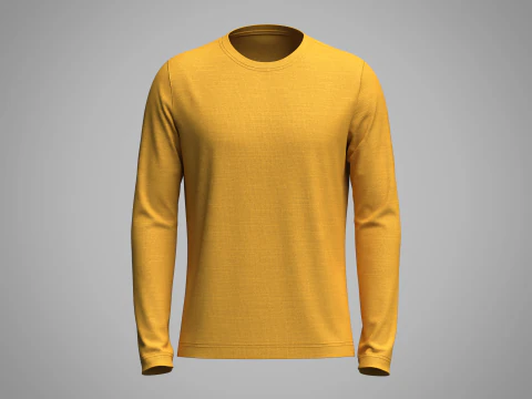 Camisa masculina Modelo 3D