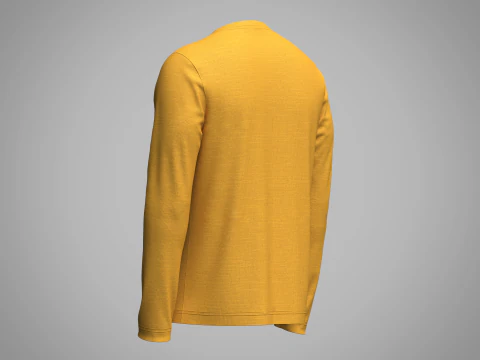 Camisa masculina Modelo 3D