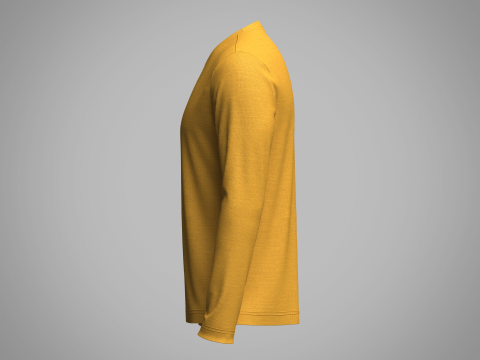 Mens Jersey 3D Модель