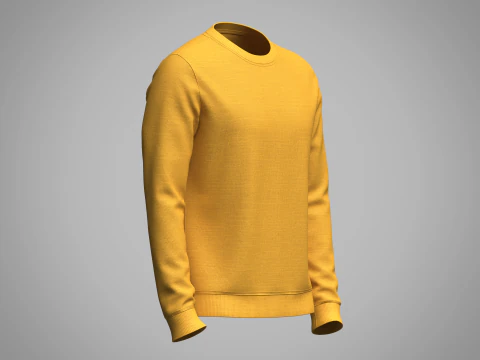 Mens Sweatshirt 3D Model