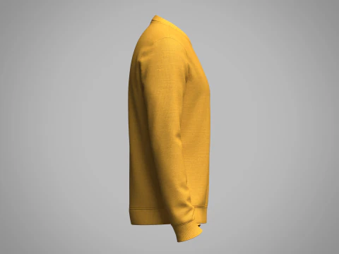 Mens Sweatshirt 3D Model