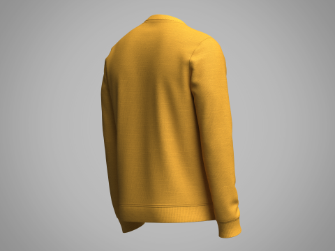Mens Sweatshirt 3D Модель