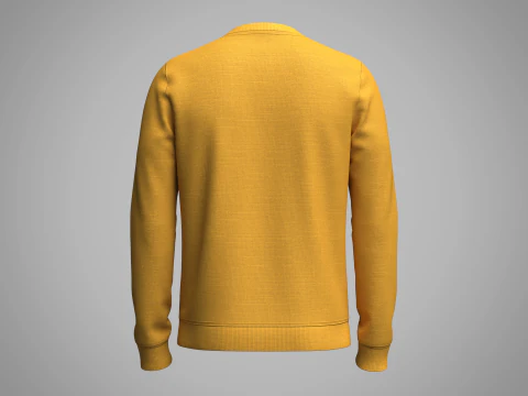 Mens Sweatshirt 3D Model