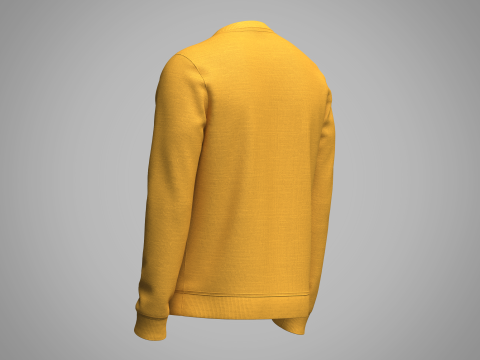 Mens Sweatshirt 3D Модель