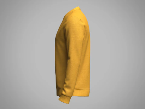 Mens Sweatshirt 3D Model