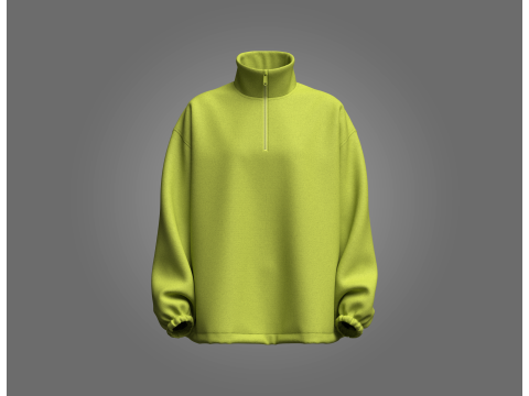 Womens Oversized Jacket 3D 모델