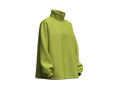 Womens Oversized Jacket 3D-Modell