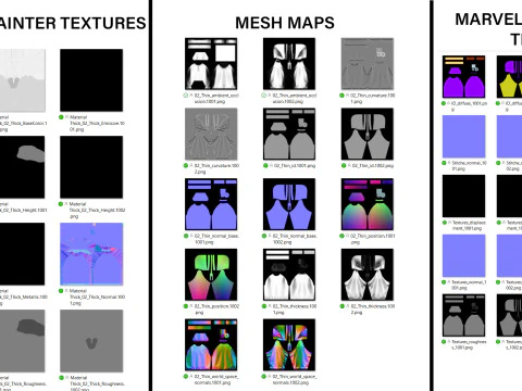 Jaqueta feminina Parka com capuz Modelo 3D