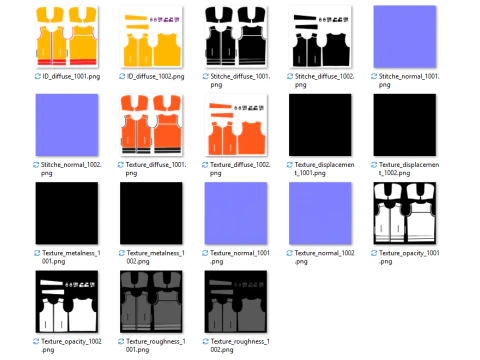 Colete masculino com capuz Modelo 3D