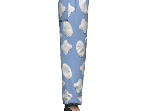 Womens Patch Jogger Model 3D