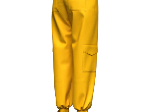 Womens Pant 3D Model