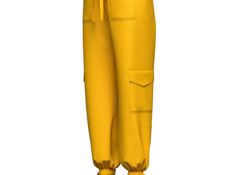 Womens Pant Modèle 3D
