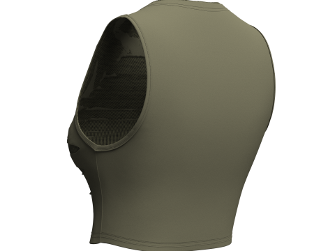 Ribbed Crop Top 3D Model