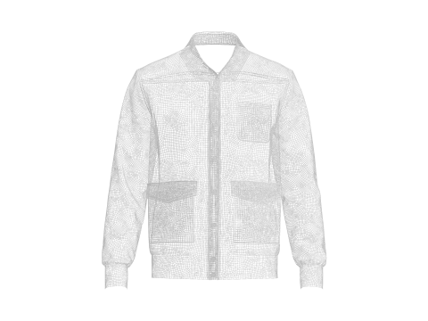 MensJacket Modelo 3D