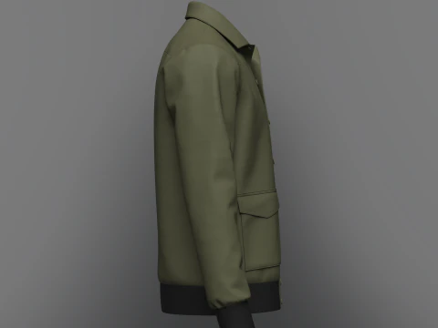 MensJacket 3D Model