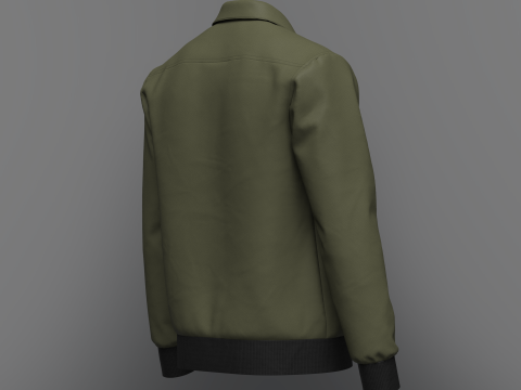 MensJacket Modelo 3D