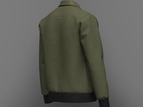 MensJacket 3D Model