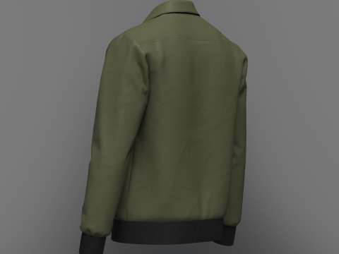 MensJacket Modelo 3D