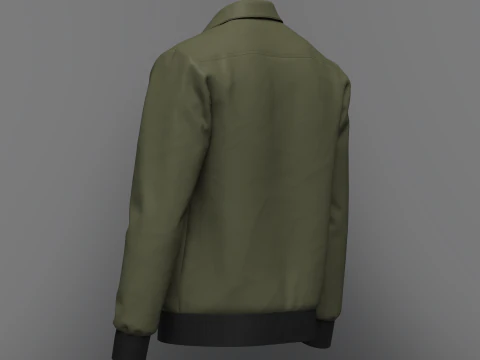 MensJacket 3D Model