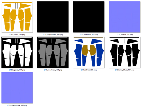 Mens Jogger Modelo 3D
