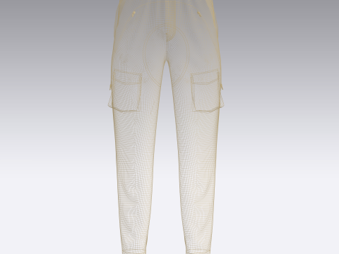 Male Trouser 3D Model