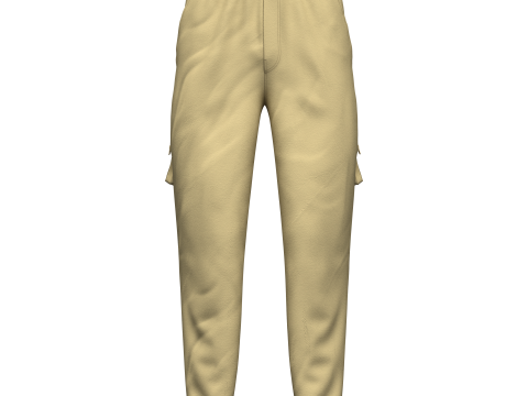 Male Trouser 3D Model