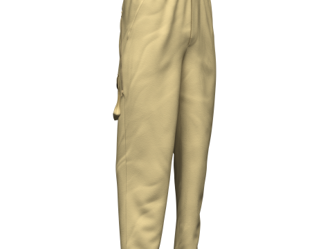 Male Trouser 3D Model
