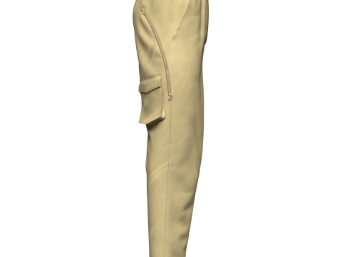 Male Trouser 3D Model