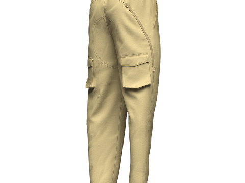 Male Trouser 3D Model