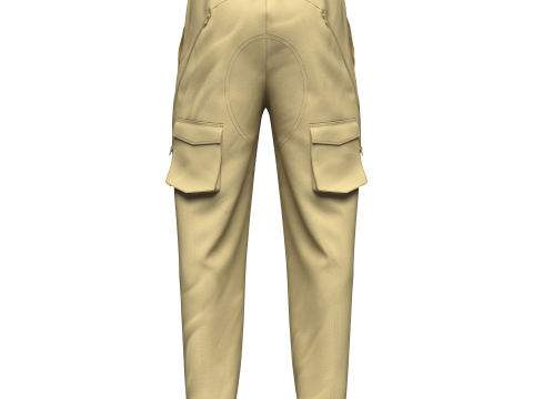 Male Trouser 3D Model