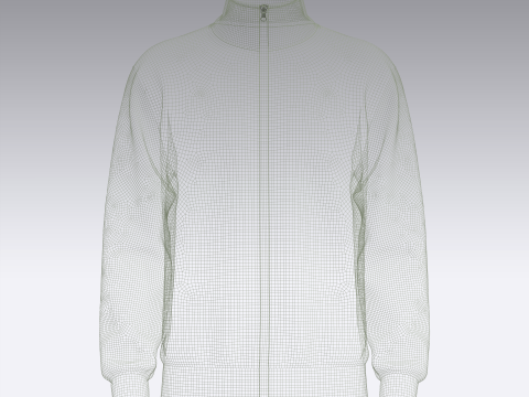Male Jacket Model 3D