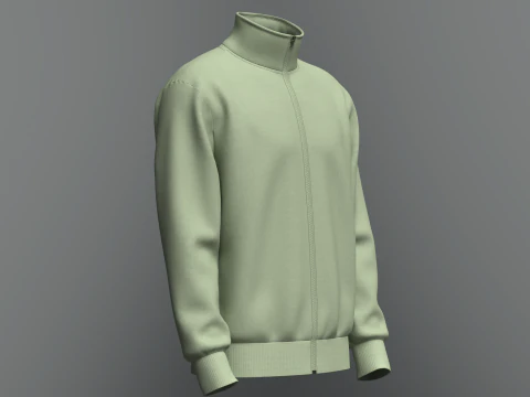 chaqueta masculina Modelo 3D