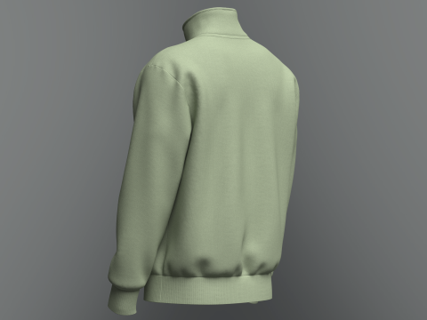 Male Jacket Model 3D