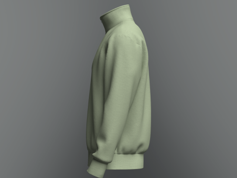 Male Jacket Model 3D