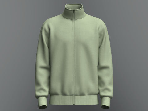 Male Jacket Model 3D