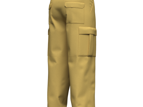 Male Caro Trouser 3D Model