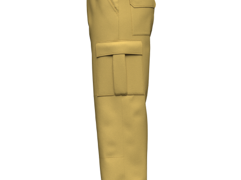 Male Caro Trouser 3D Model